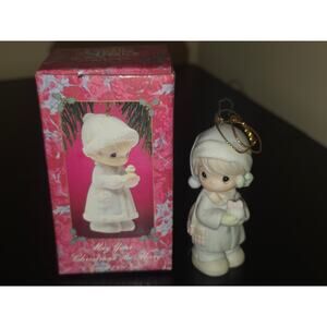 Precious Moments Christmas Ornament Enesco 524174 May Your Christmas Be Merry